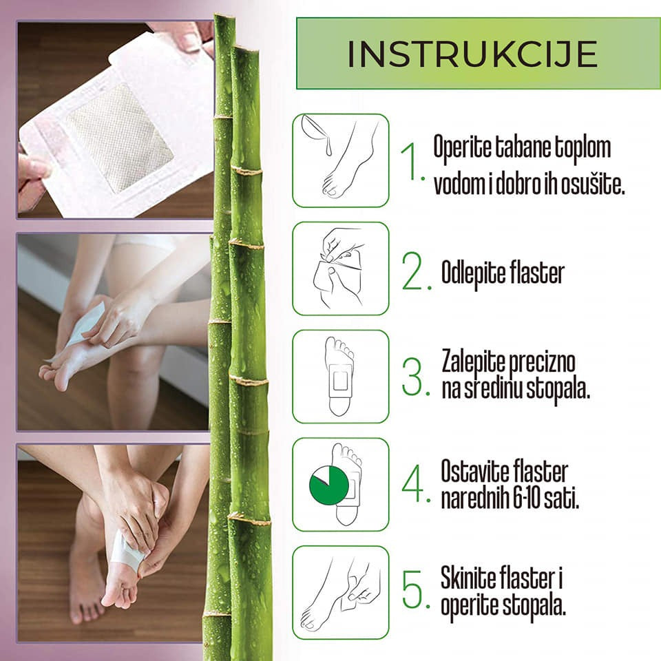 Kinoki Flasteri AKCIJA 10+10 GRATIS!