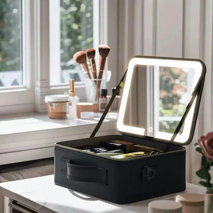 Torba za šminku sa LED ogledalom | Miss Sweet Bag™