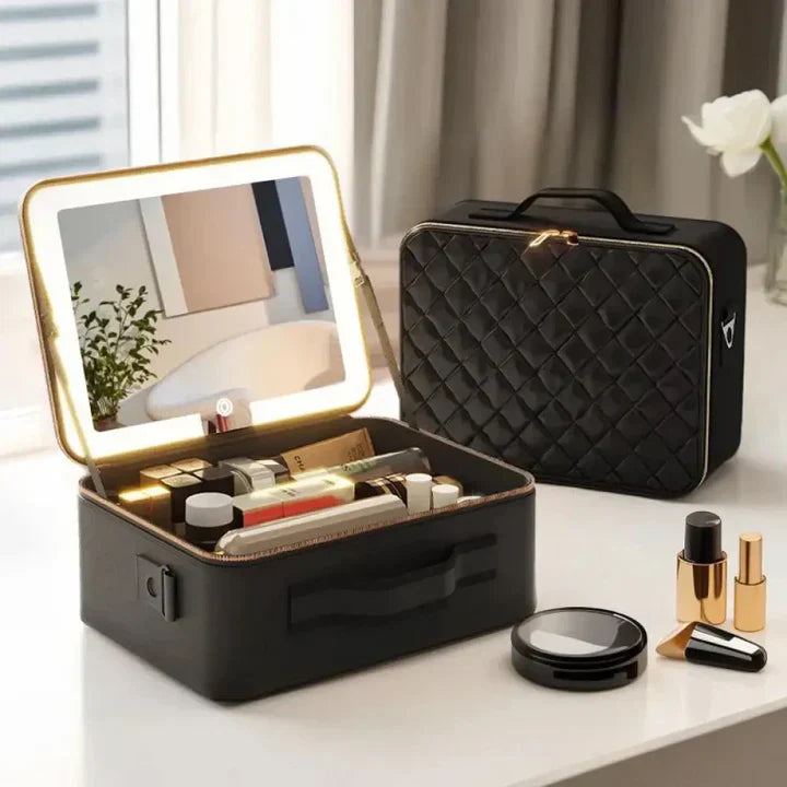 Torba za šminku sa LED ogledalom | Miss Sweet Bag™
