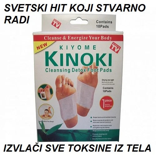 Kinoki Flasteri AKCIJA 10+10 GRATIS!