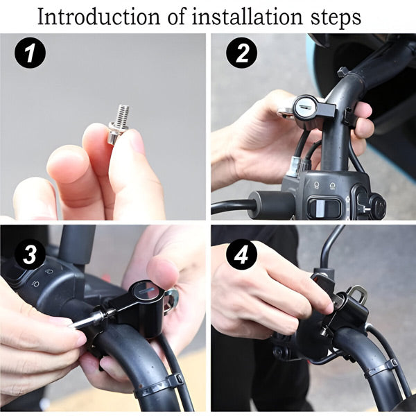 Brava za Kacigu Protiv Krađe | MOTOLOCKA™