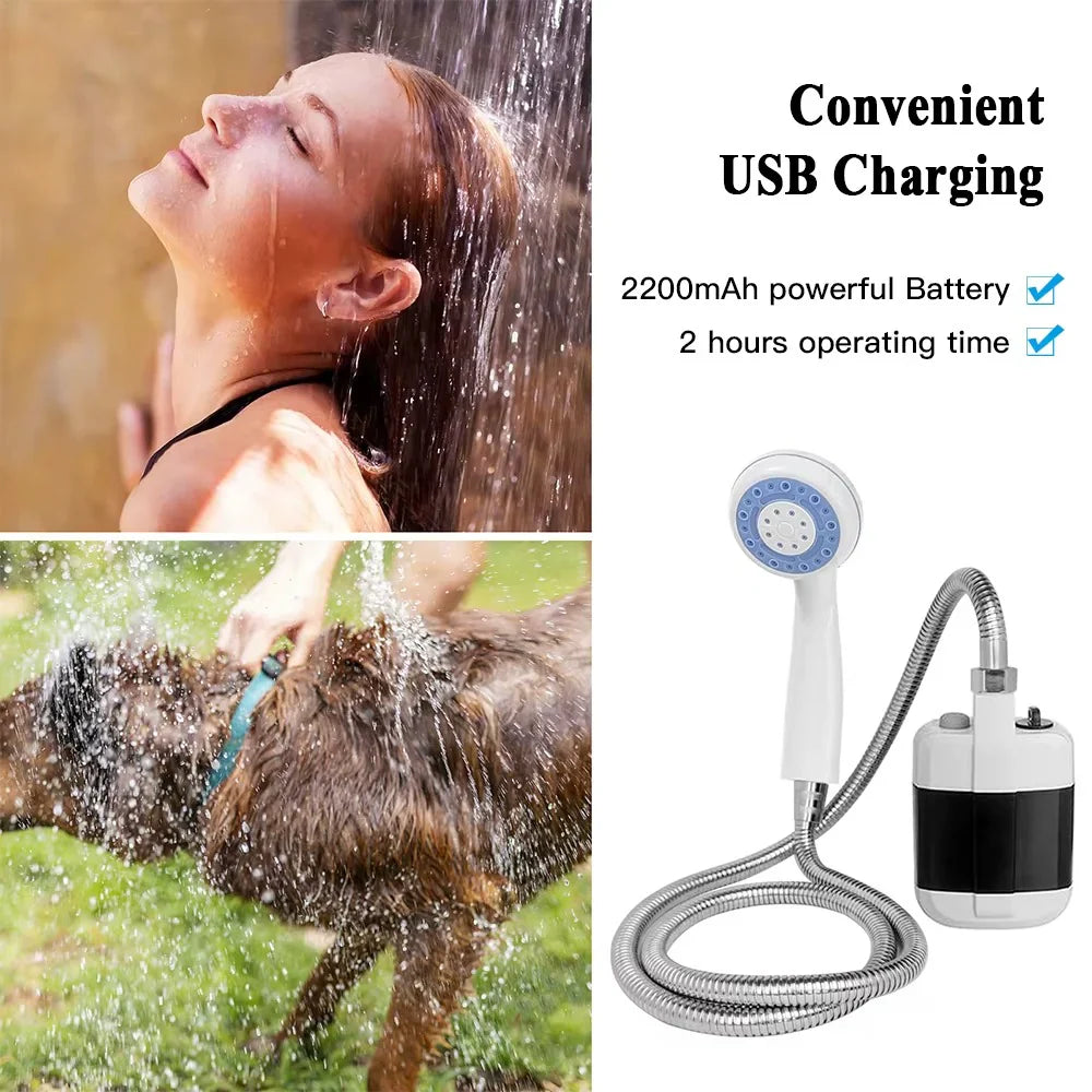 Električni Tuš sa Baterijom | AquaFlow™
