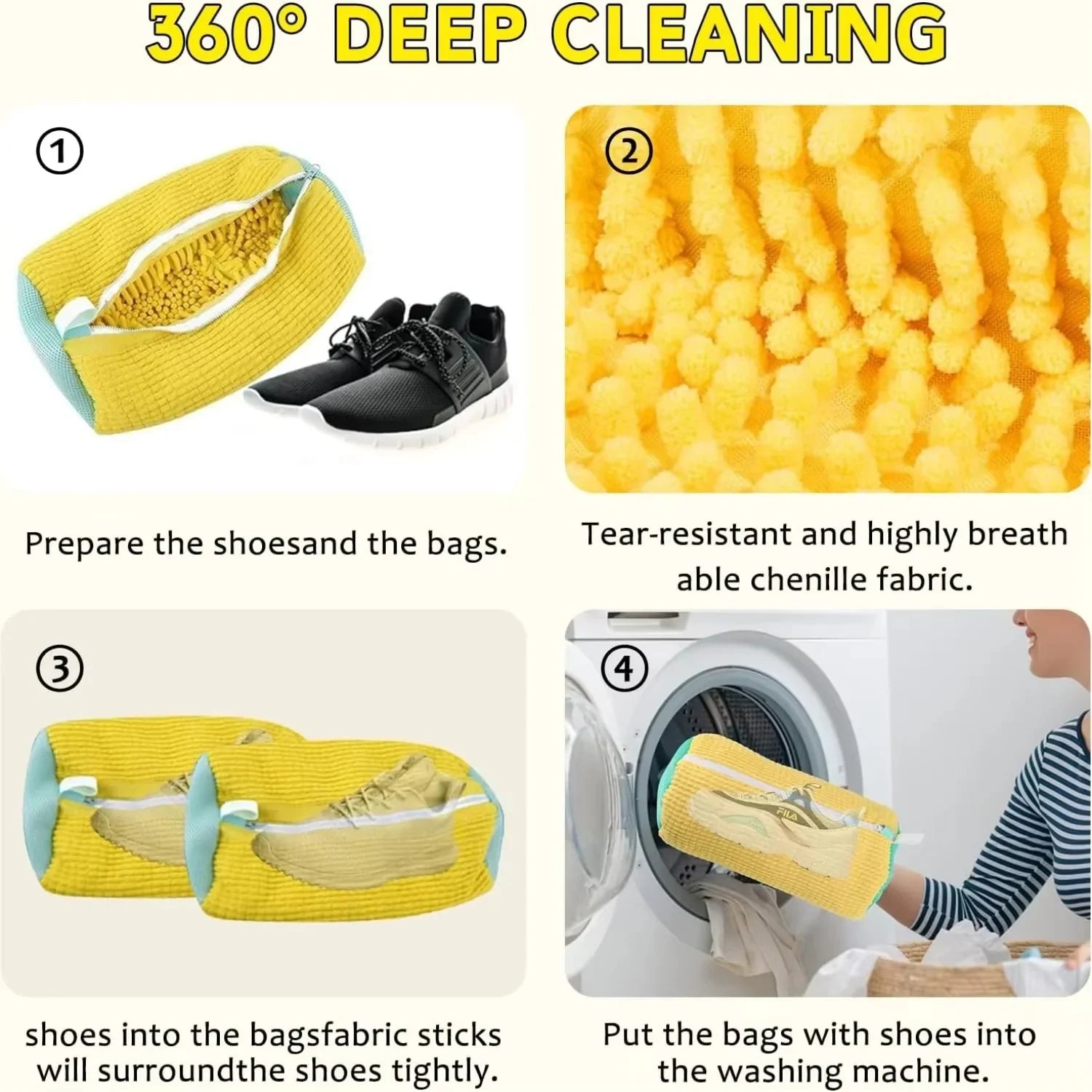 Vreća za Pranje Obuće | FluffClean™