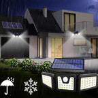 Trostrani Solarni LED Reflektor sa Senzorom